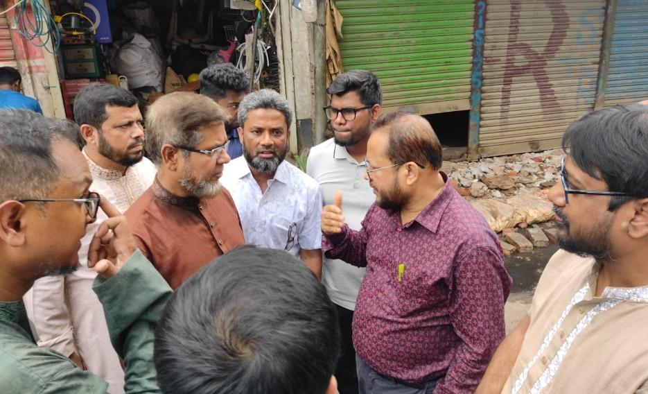 ঢাকা-৪ আসনের পাইপ রাস্তা রোড দ্রুত সংস্কার হবে: সৈয়দ জয়নুল আবেদীন